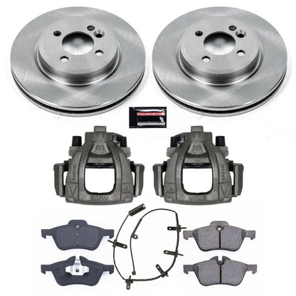 Power Stop 02-06 Mini Cooper Front Autospecialty Brake Kit w/Calipers