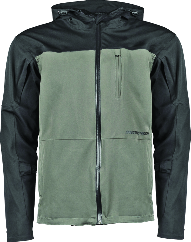 Speed and Strength Fame and Fortune Jacket Black/Olive - Small