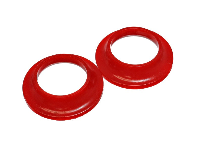 Energy Suspension 91-96 Chevrolet Full Size Red Rear Upper Coil Spring Isolators