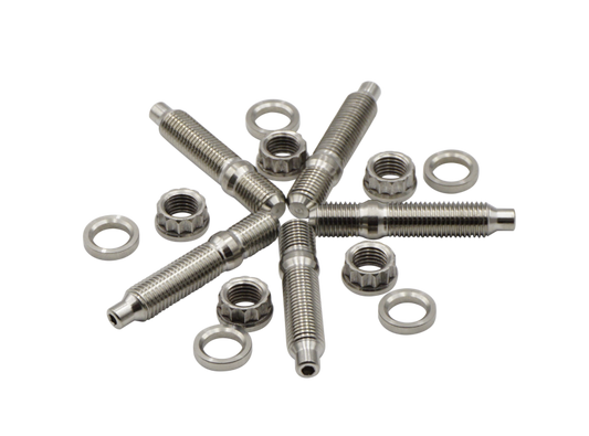 BLOX Racing Stainless Steel Exhaust Manifold Studs 5-Piece Set - M10x1.25 55mm