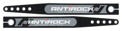 RockJock Antirock Fabricated Steel Sway Bar Arms 18in Long 16.195in C-C 5 Holes w/ Stickers Pair