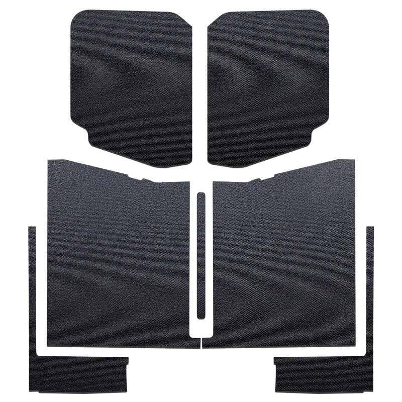 DEI 20-22 Jeep Gladiator JT 4-Door Boom Mat Complete Headliner Kit - 7 Piece - Black