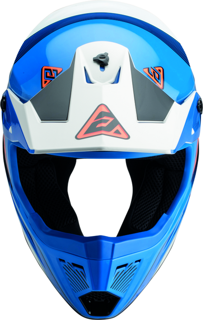 Answer AR1 Vendetta Helmet Blue/White/Orange Youth - Small