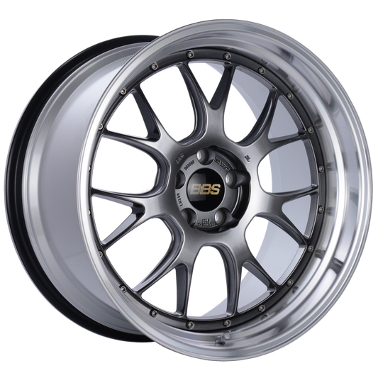 BBS LM-R 20x11 5x114.3 ET20 CB66 Diamond Black Center Diamond Cut Lip Wheel