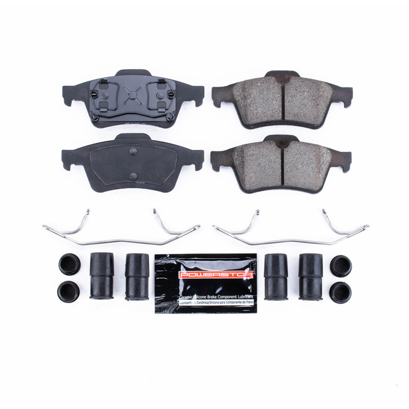 Power Stop 04-05 Mazda 3 Rear Z23 Evolution Sport Brake Pads w/Hardware