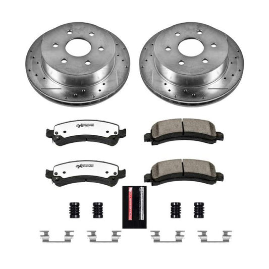 Power Stop 03-05 Chevrolet Express 2500 Rear Z36 Truck & Tow Brake Kit