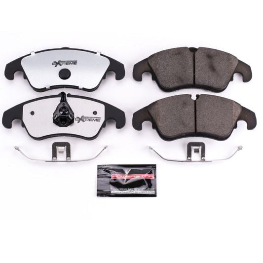 Power Stop 10-16 Audi A4 Front Z26 Extreme Street Brake Pads w/Hardware