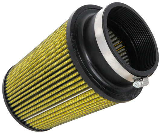 Airaid Universal Air Filter - Cone 4in Flange x 6in Base x 4-5/8in Top x 7in Height - Synthamax