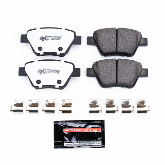 Power Stop 10-13 Audi A3 Rear Z26 Extreme Street Brake Pads w/Hardware