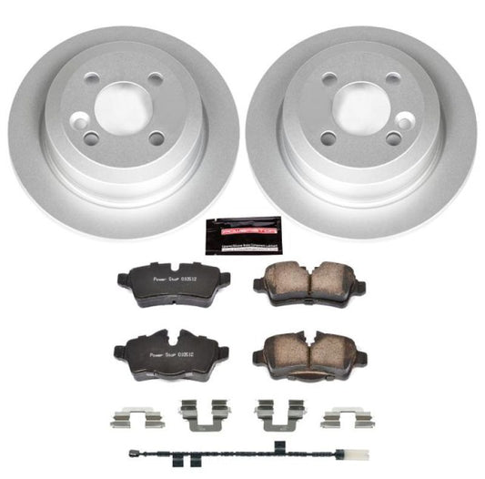 Power Stop 11-16 Mini Cooper Rear Z23 Evolution Sport Coated Brake Kit