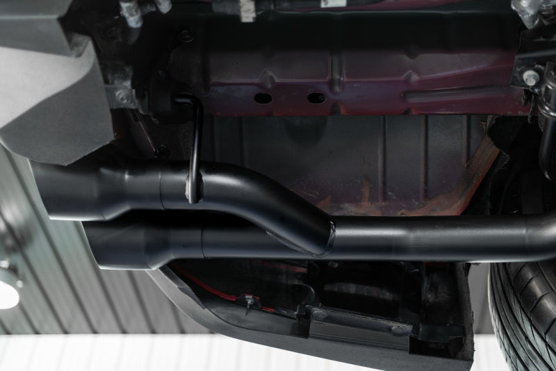 MBRP 18-20 Ford Mustang GT 2.5in T304 Non Active Dual Axle Back Exhaust System - 4in Dual Wall Tips