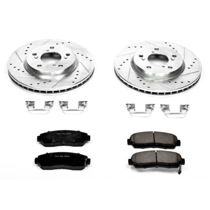 Power Stop 05-10 Honda Odyssey Front Z23 Evolution Sport Brake Kit