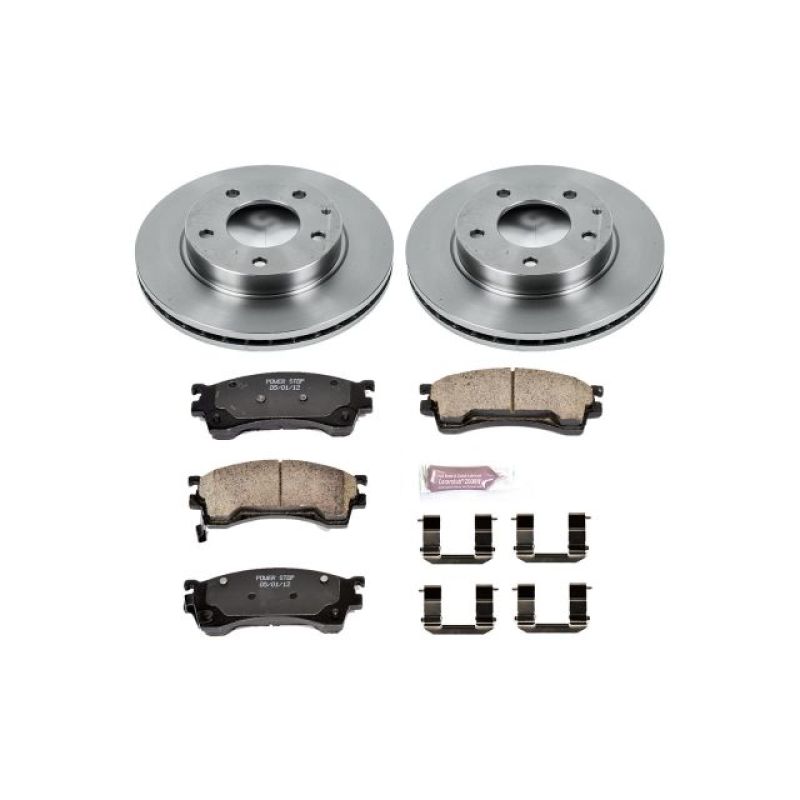 Power Stop 93-97 Ford Probe Front Autospecialty Brake Kit