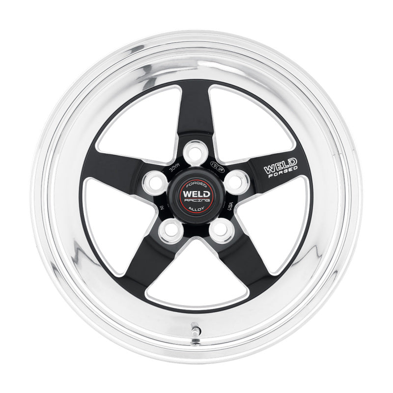 Weld S71 15x9 / 5x4.5 BP / 7.5in. BS Black Wheel (Low Pad) - Non-Beadlock