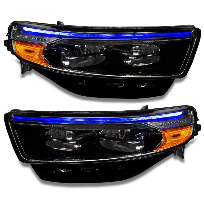 Oracle 20-22 Ford Explorer Dynamic RGB Headlight DRL Kit - - w/ Simple Controller SEE WARRANTY