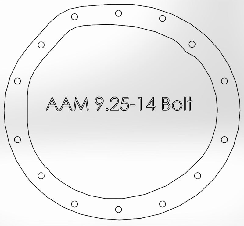 afe Front Differential Cover (Raw; Street Series); Dodge Diesel Trucks 03-12 L6-5.9/6.7L (td) Precision R