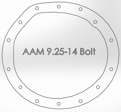 afe Front Differential Cover (Raw; Street Series); Dodge Diesel Trucks 03-12 L6-5.9/6.7L (td) Precision R