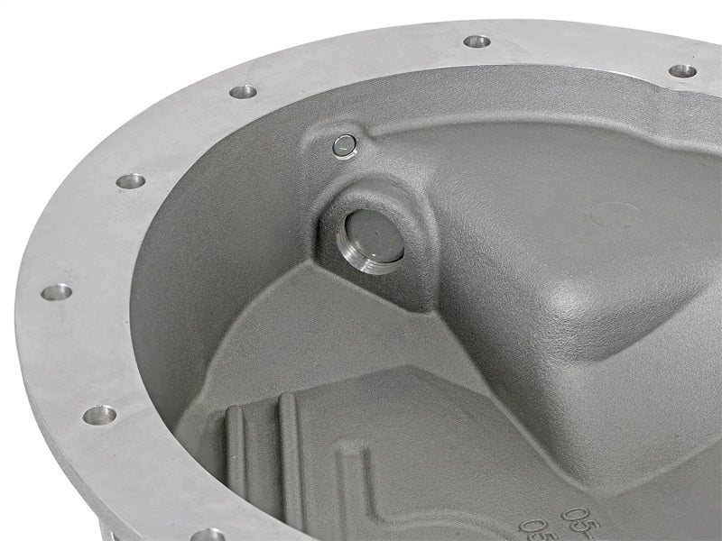 afe Front Differential Cover (Raw; Street Series); Dodge Diesel Trucks 03-12 L6-5.9/6.7L (td) Precision R