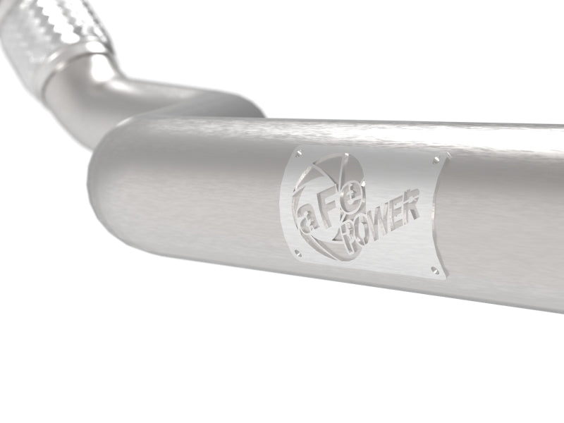 afe POWER MACH Force-Xp 09-16 Audi A4/A5 B8 L4-2.0L(t) 304 SS 3in. Front Resonator Delete Pipe Precision R