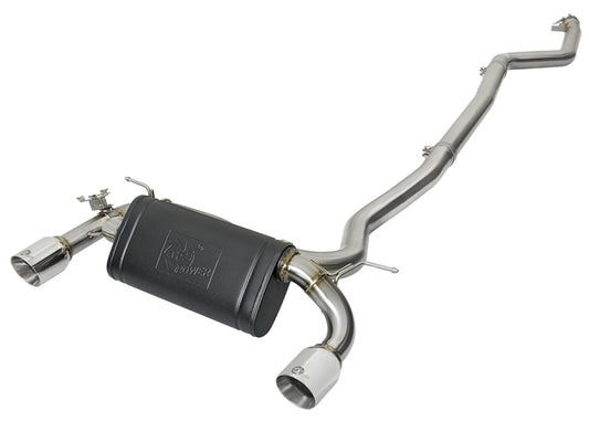 afe POWER MACH Force-Xp 16-17 BMW 340i/340ix/ 3.0L 304 SS Cat-Back Exhaust System Precision R