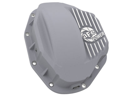 afe Rear Differential Cover (Raw; Street Series); Dodge Diesel Trucks 94-02 L6-5.9L (td) Precision R