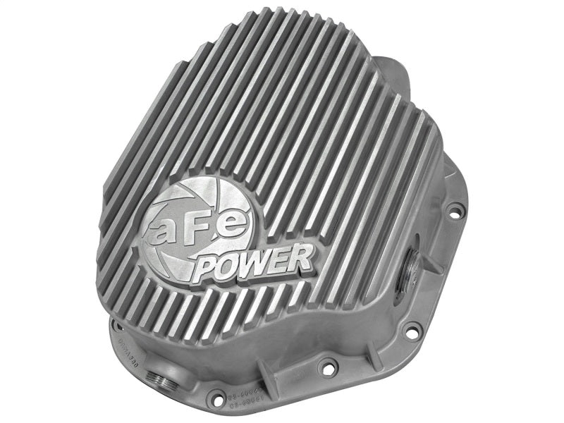 afe Rear Differential Cover (Raw; Street Series); Dodge Diesel Trucks 94-02 L6-5.9L (td) Precision R