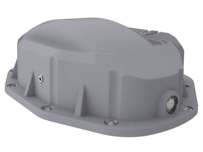 afe Rear Differential Cover (Raw; Street Series); Dodge Diesel Trucks 94-02 L6-5.9L (td) Precision R