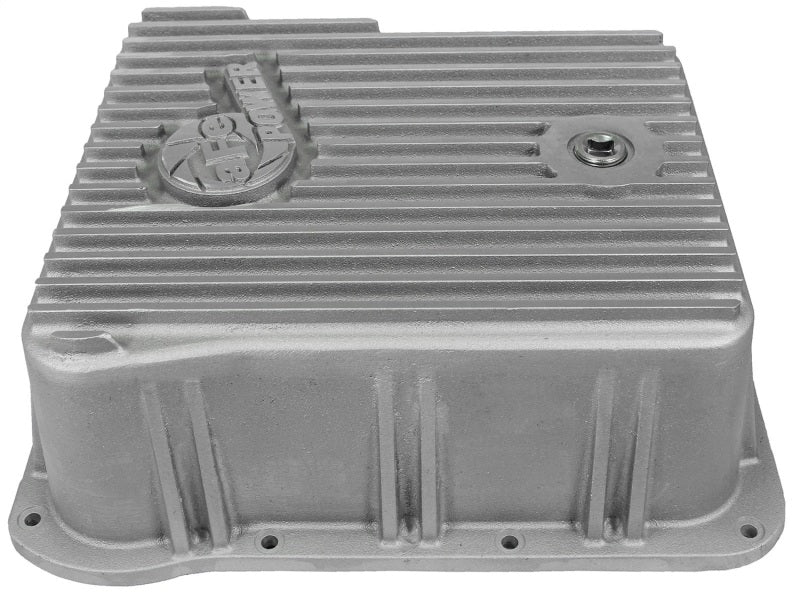 afe Transmission Pan Cover (Raw); GM Diesel Trucks 01-14 V8-6.6L (td) Precision R