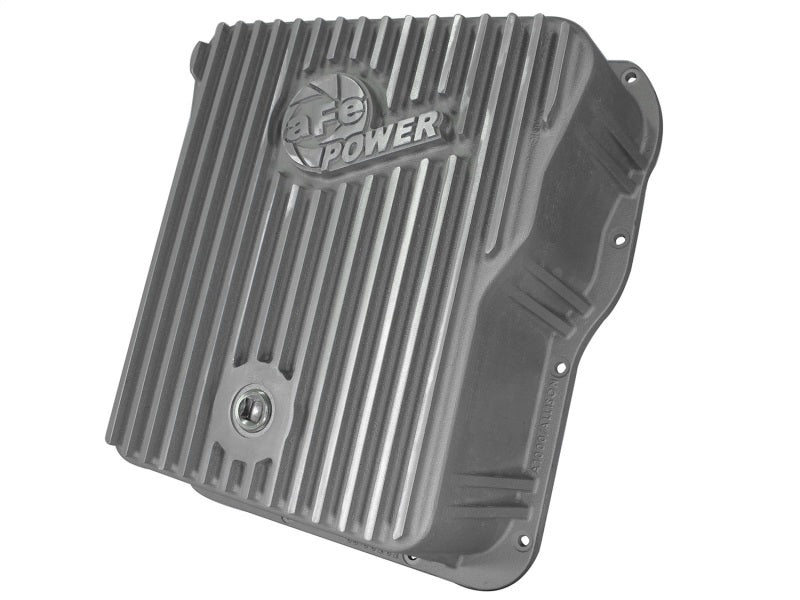 afe Transmission Pan Cover (Raw); GM Diesel Trucks 01-14 V8-6.6L (td) Precision R