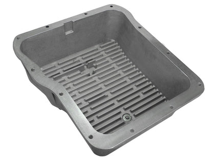 afe Transmission Pan Cover (Raw); GM Diesel Trucks 01-14 V8-6.6L (td) Precision R