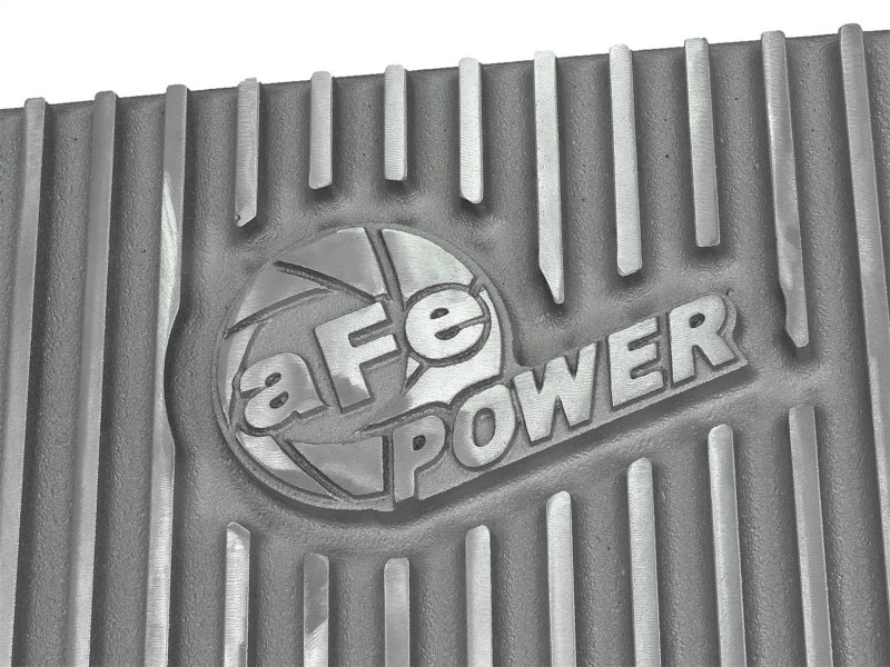 afe Transmission Pan Cover (Raw); GM Diesel Trucks 01-14 V8-6.6L (td) Precision R