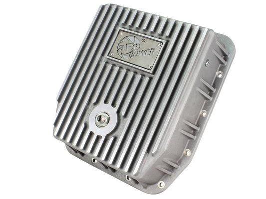 afe Transmission Pan (Raw); Ford Trucks 93-08 AODE/4R70W Precision R