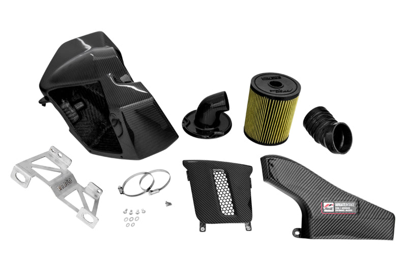 AWE Tuning Audi B9 SQ5 3.0T AirGate Carbon Fiber Intake w/ Lid - Precision R