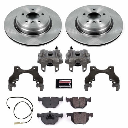 Power Stop 11-13 BMW 335i Rear Autospecialty Brake Kit w/Calipers