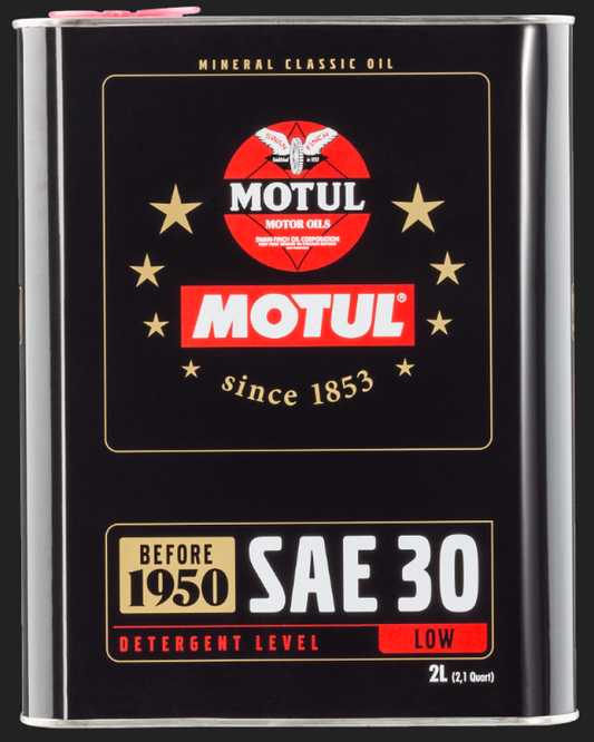 Motul Classic SAE 30 Oil - 6x2L