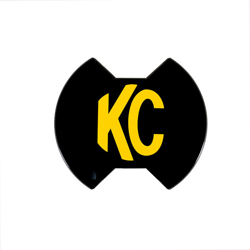 KC HiLiTES 6in. Light Shield / Hard Cover for SlimLite LED - Black