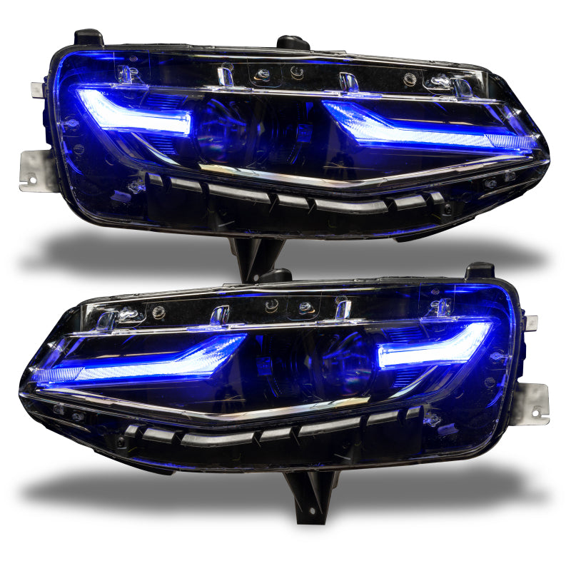 Oracle 19-21 Chevy Camaro LS/LT RGB+A Headlight DRL  Kit - ColorSHIFT w/ 2.0 Controller SEE WARRANTY