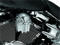 Kuryakyn Skull Horn Cover Chrome