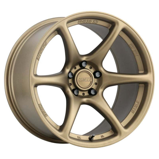 Kansei K11B Tandem 18x9in / 5x114.3 BP / 12mm Offset / 73.1mm Bore - Bronze Wheel