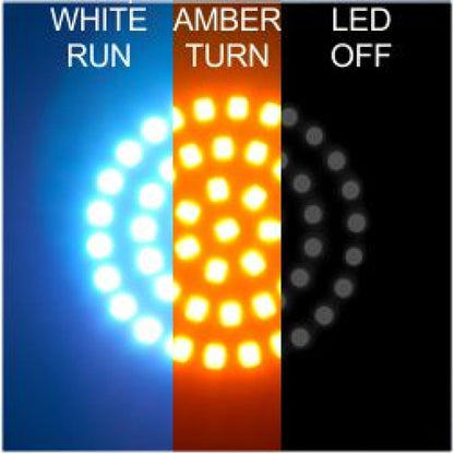 Letric Lighting Cvo Std Switchbacks Wht/Amb