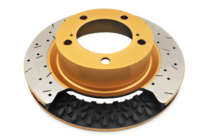 DBA 92-97 Subaru SVX Rear Drilled & Slotted 4000 Series Rotor