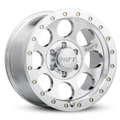 Mickey Thompson Classic Pro Polished Wheel - 17X9 6X5.5 BP 5in BS 0 Offset 108.1mm Bore