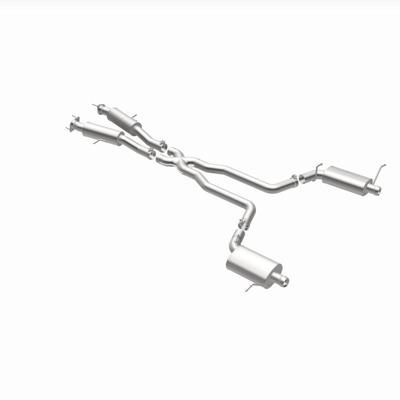 MagnaFlow 12 Jeep Grand Cherokee V8 6.4L Dual Split Rear Exit Stainless Cat Back Performance Exhaust