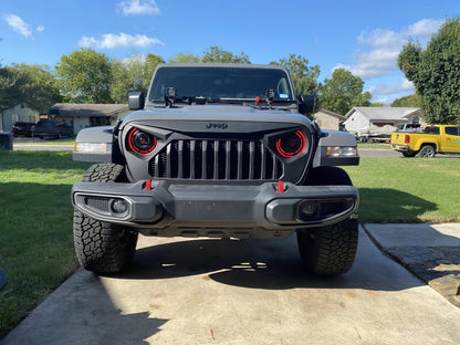 Oracle Oculus Bi-LED Projector Headlights for Jeep JL/Gladiator JT - w/ Simple Cntrl SEE WARRANTY