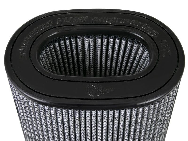 aFe Momentum Rplcmnt Air Filter w/Pro DRY S Media 6.75x4.75IN F x 8.25x6.25IN B x 7.25x5IN T x 9IN H - Precision R