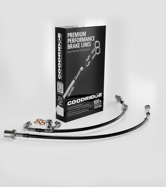 Goodridge 97-04 Chevy Corvette Stainless Steel Front Brake Lines