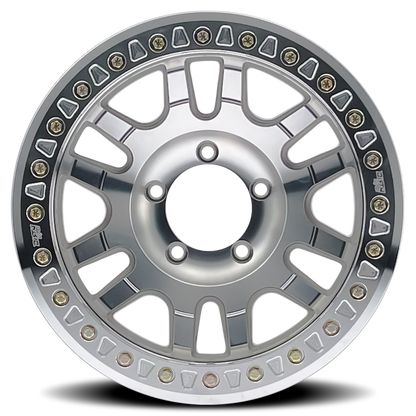 Dirty Life 9314 Canyon Race 17x9 / 5x127 BP / -12mm Offset / 71.5mm Hub Machined Wheel