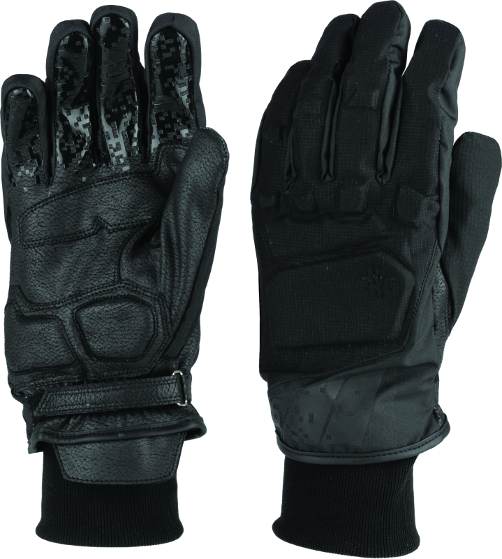 FIRSTGEAR Thermodry Short Gloves Black - Extra Large