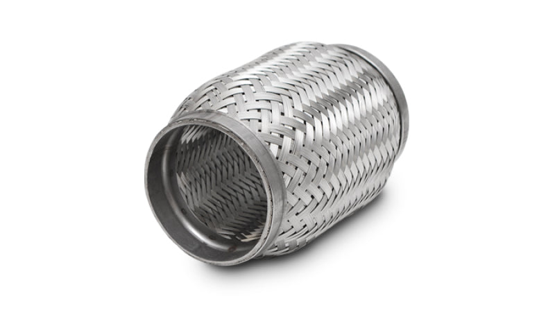 Vibrant SS Flex Coupling with Inner Braid Liner 1.75in inlet/outlet x 6in flex length