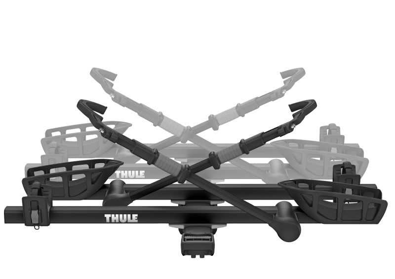 Thule T2 Pro XT 2 Bike Rack Add-On (Allows 4 Bike Capacity/2in. Receivers Only) - Black